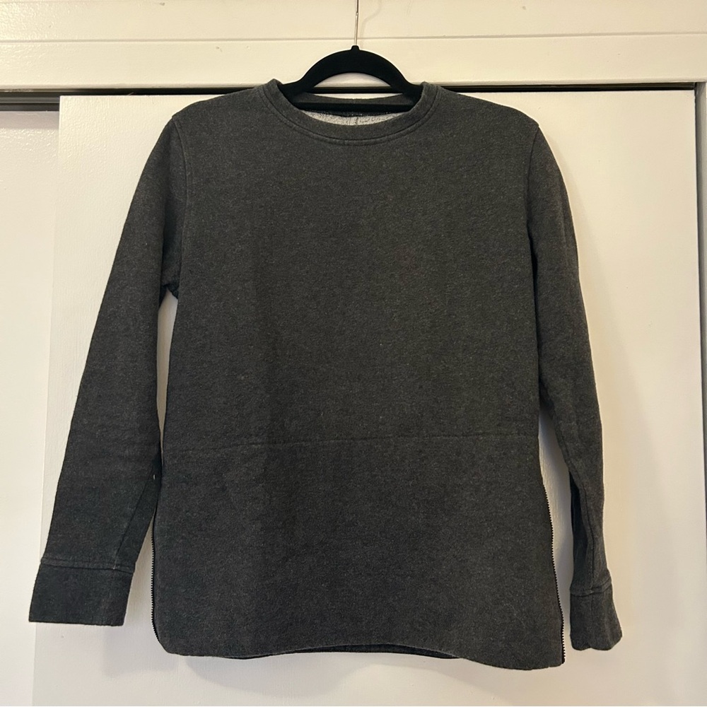 Lululemon Gray Crewneck Sweatshirt Sz 4